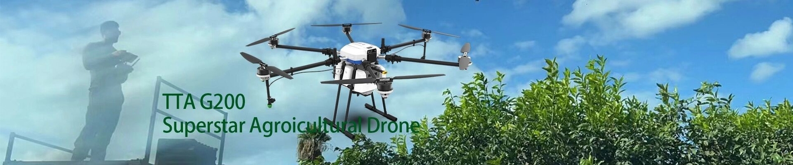 Drones zur Pflanzenbesprühung