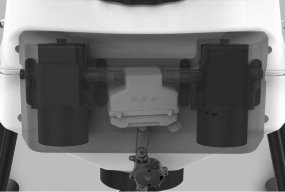 30 Minuten Maximaldauer Gyroplan Landwirtschaft Sprühen Drohne Tta M8a PRO 20L/Kg Kapazität
