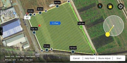 Tta Uav M8apro 20L Landwirtschaftliche Drohnen Pestizidsprühgerät Drohne zum Sprühen mit Gyroplanen