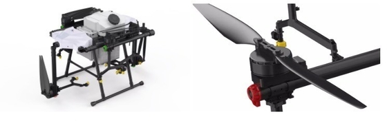 Präzision 30kg TPU Landwirtschaftliche Drohne Landwirtschaftspflanzensprüher Uav mit Arbeitsfluss 5L/Min*1