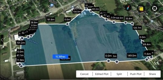 6-Achsen-Landwirtschaftsdrohne mit Sektorsprühform und interner Gewindeverbindung