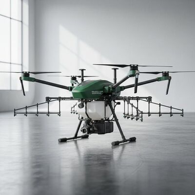 Hochgenauigkeit 12000 W Flugdauer Landwirtschaftliche Drohne mit Sektor Sprühen Form UAV Sprayer