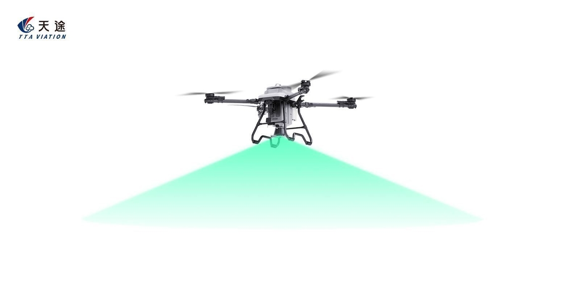 Landwirtschaftliche Drone mit 20,8 kg Leergewicht und maximaler Flugzeit von 20 Minuten